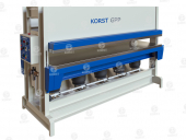 Горячий пневматический пресс Korst GPP-3010 для склеивания и облицовки заготовок